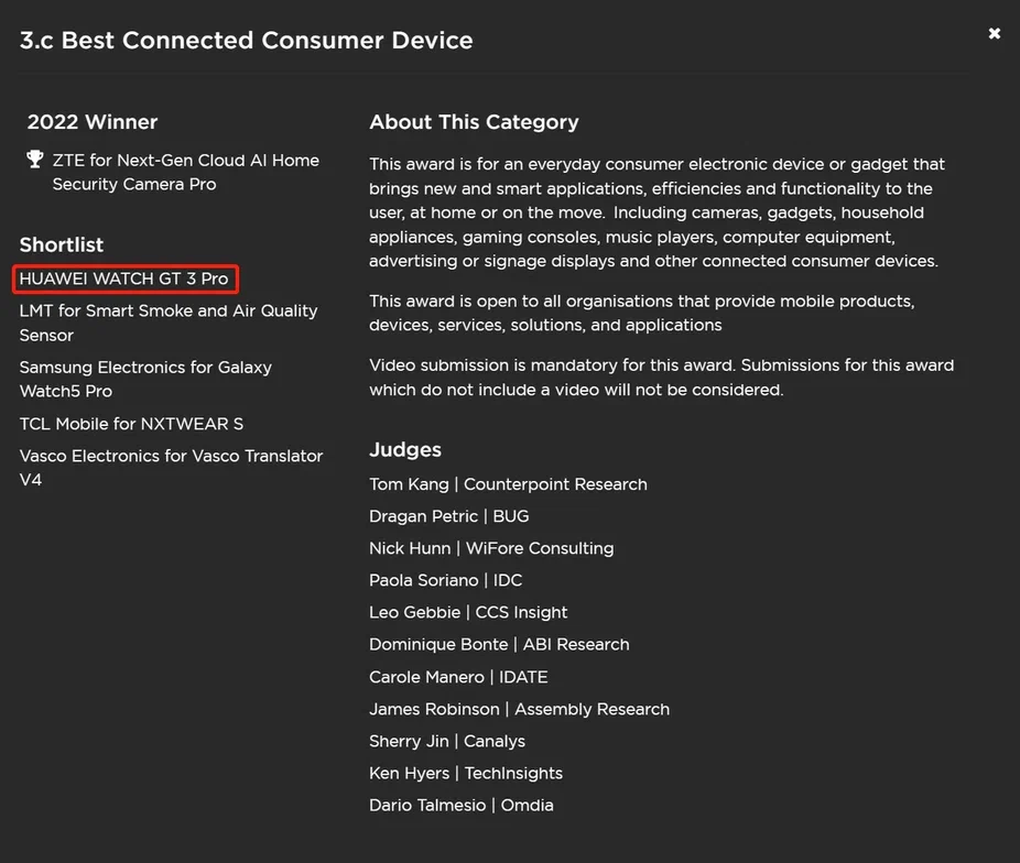Huawei Watch GT 3 Pro: смарт-часы из титана и керамики с функцией ЭКГ