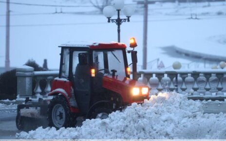 В этом году из Минска вывезли в 530 раз меньше снега зимой