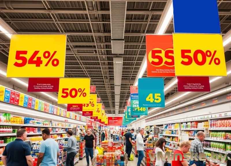 В выходные дни в магазинах Минска скидки до 70%. Рассказываем в каких