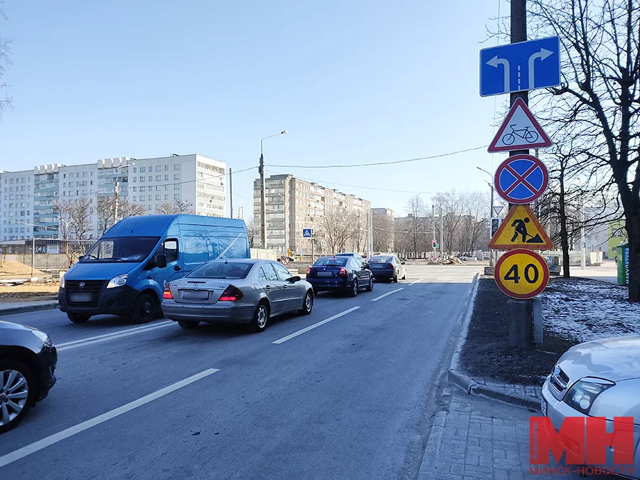 На перекрестке ул. М. Богдановича и Кульман изменили движение транспорта