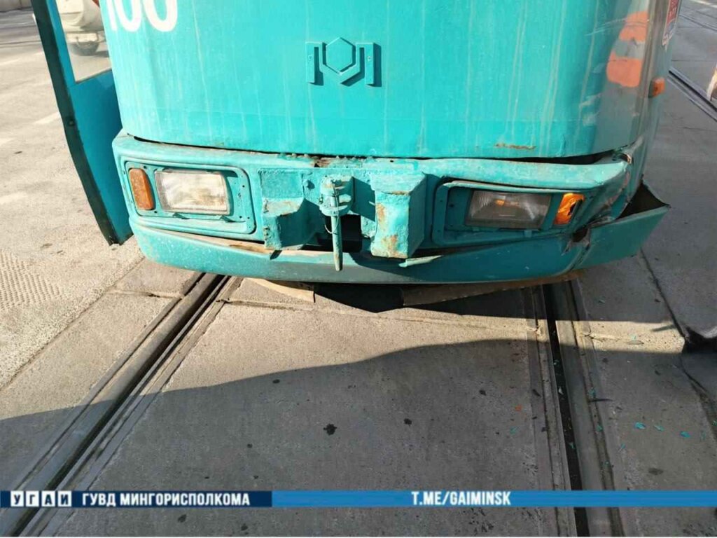 Две аварии участием общественного транспорта произошли в Минске