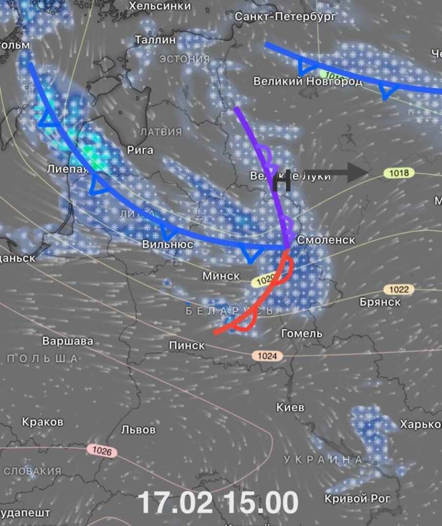 В Беларусь приходит новый циклон - погода изменится