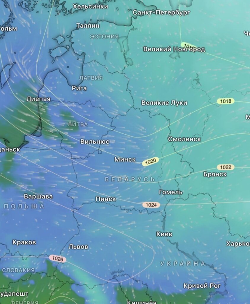 В Беларусь приходит новый циклон - погода изменится