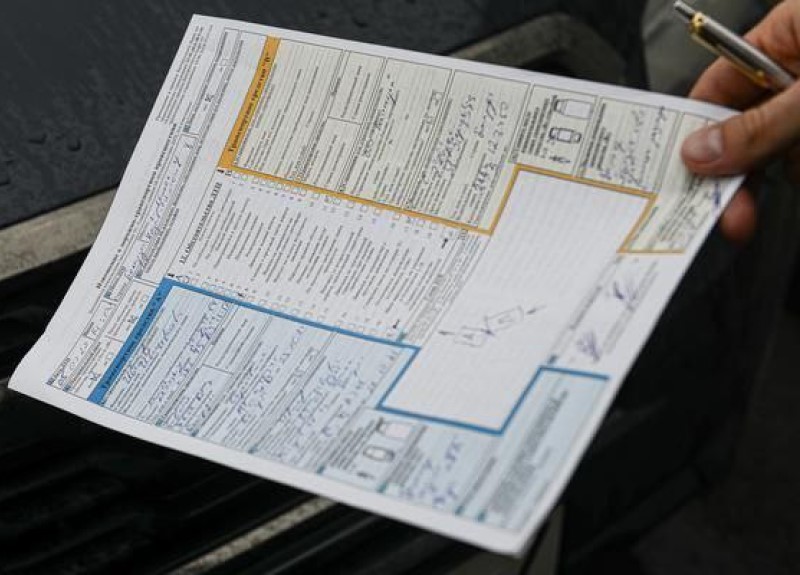 Как оформить европротокол при ДТП (аварии)