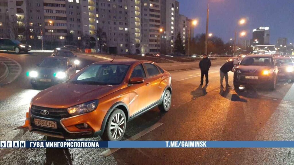 На МКАД авария из-за упавших бетонных плит