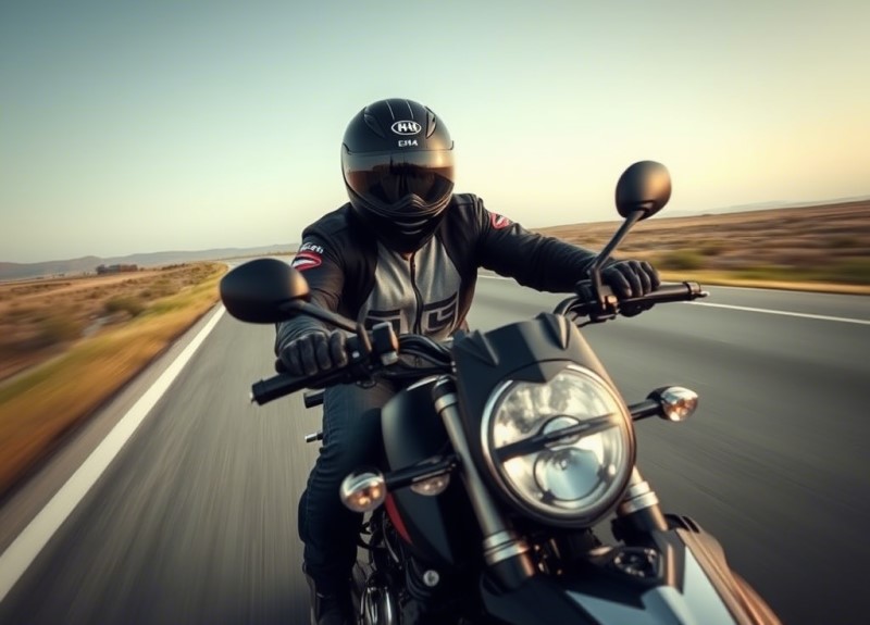 ГАИ напоминает мотоциклистам о правилах безопасности на дорогах