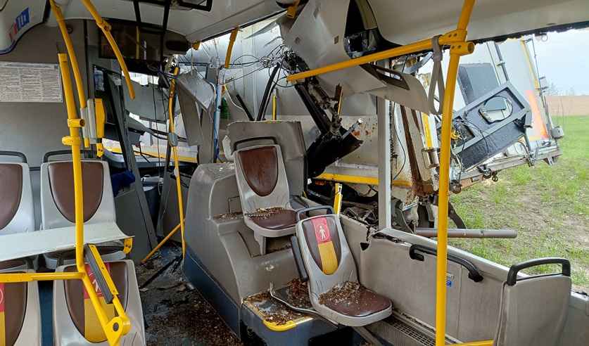 Авария с участием рейсового автобуса в Минске. Водителю предъявлено обвинение