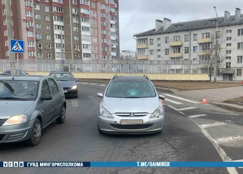На Маяковского сбили пешехода на пешеходном переходе