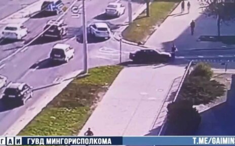 На Немиге водитель BMW сбил велосипедиста