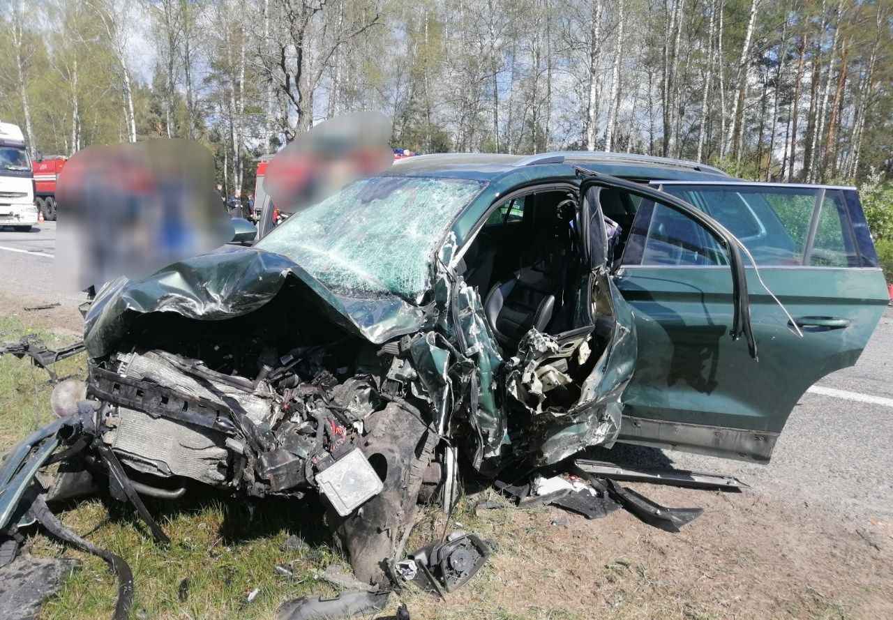 В аварии в Лепельском районе один человек погиб, трое получили травмы