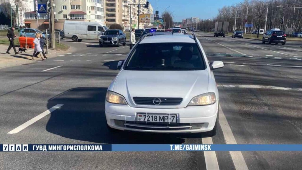 На Логойском тракте сбили пешехода