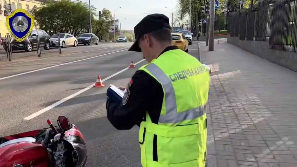 В Минске смертельное ДТП с мотоциклистом