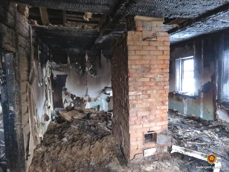 Установка окон в доме закончилась… пожаром в Могилевской области