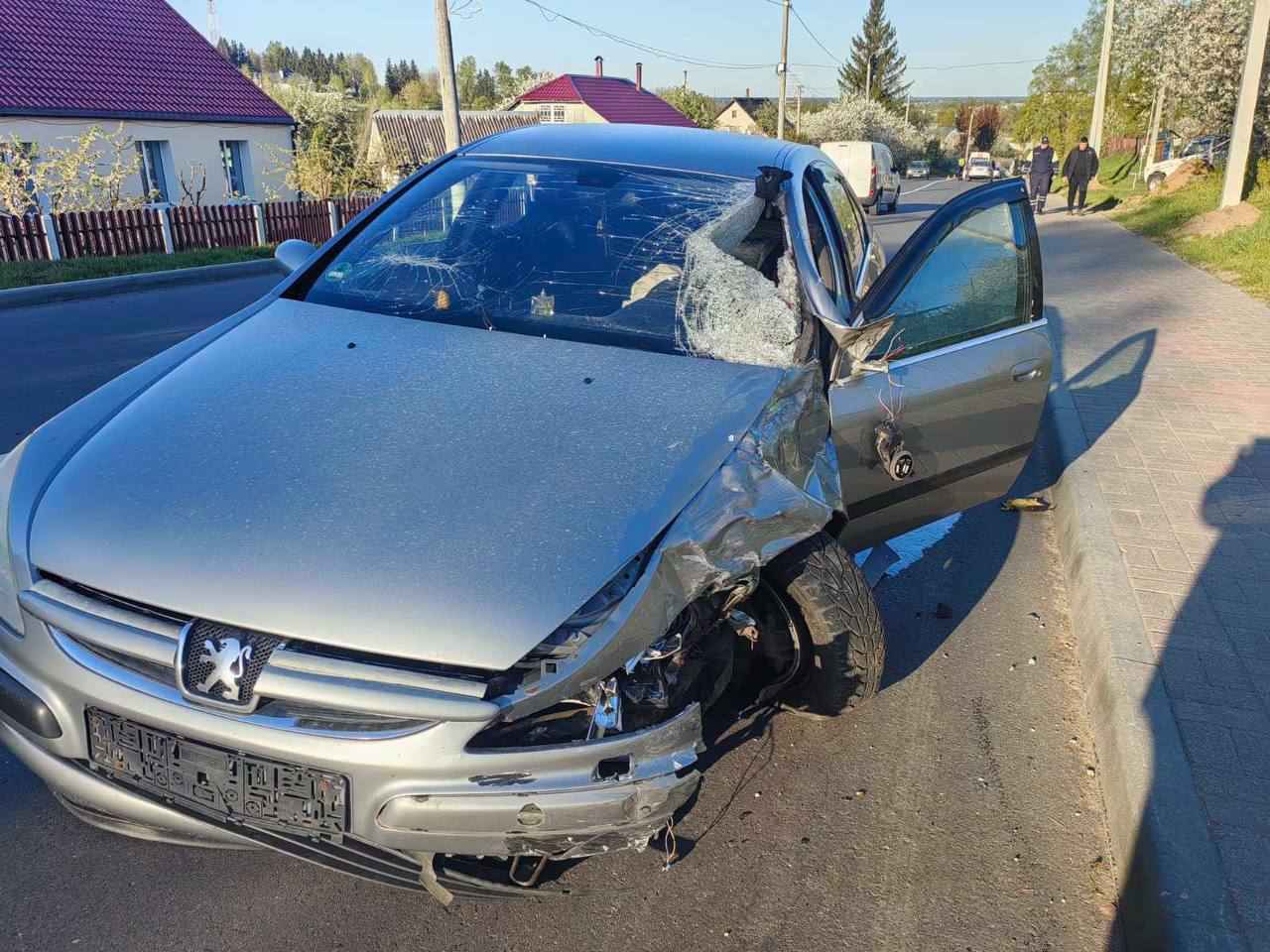 В аварии в Воложине погиб водитель мопеда