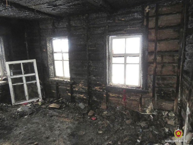 Установка окон в доме закончилась… пожаром в Могилевской области