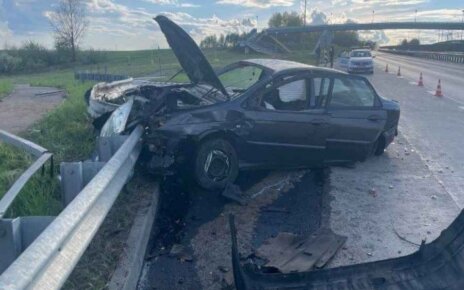 На трассе Р-53 «Минск-Борисов» водитель уснул за рулем