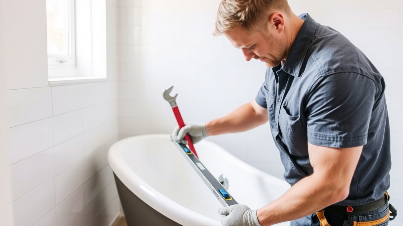 Установка ванны в Минске от компании santehraboti.by