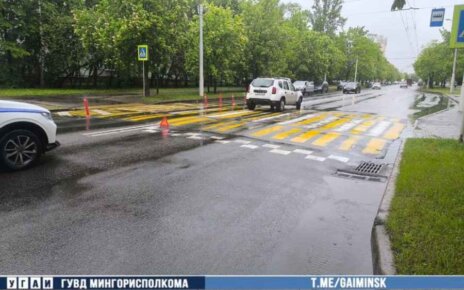 На Бельского водитель сбил мать с ребенком