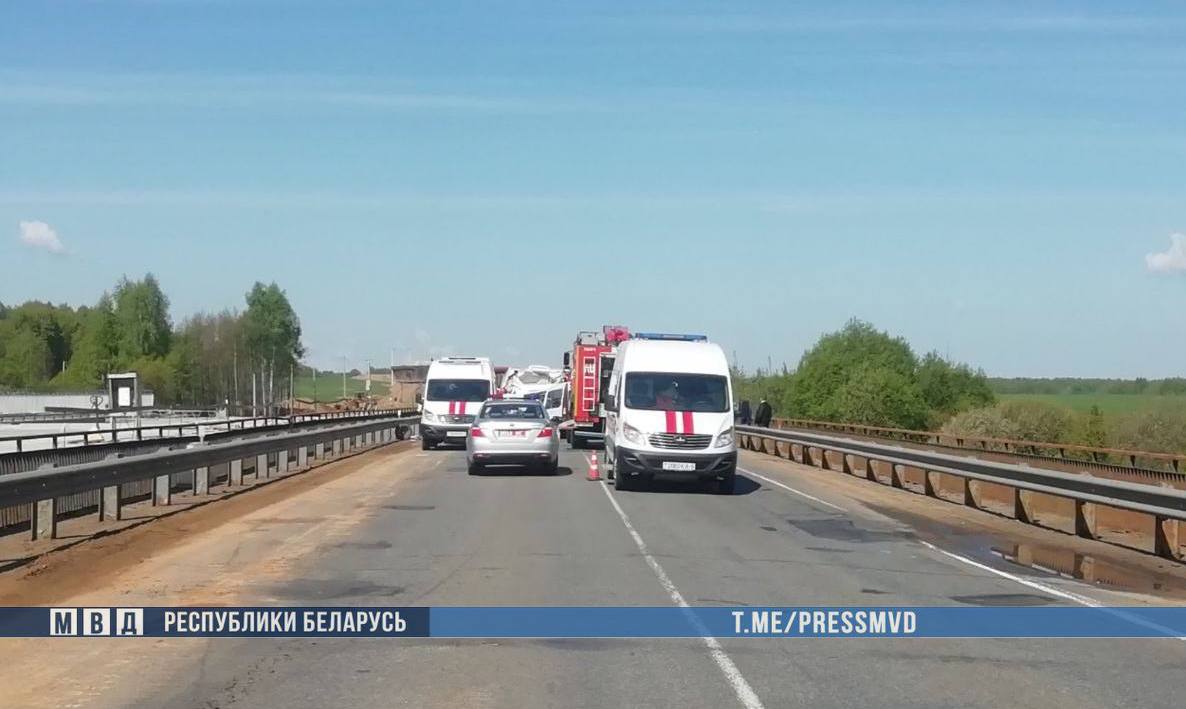 В аварии на Могилевщине трое погибших и двое раненых
