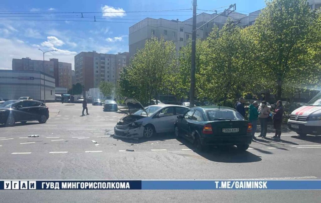 В Малиновке ДТП: Opel врезался в «Honda»