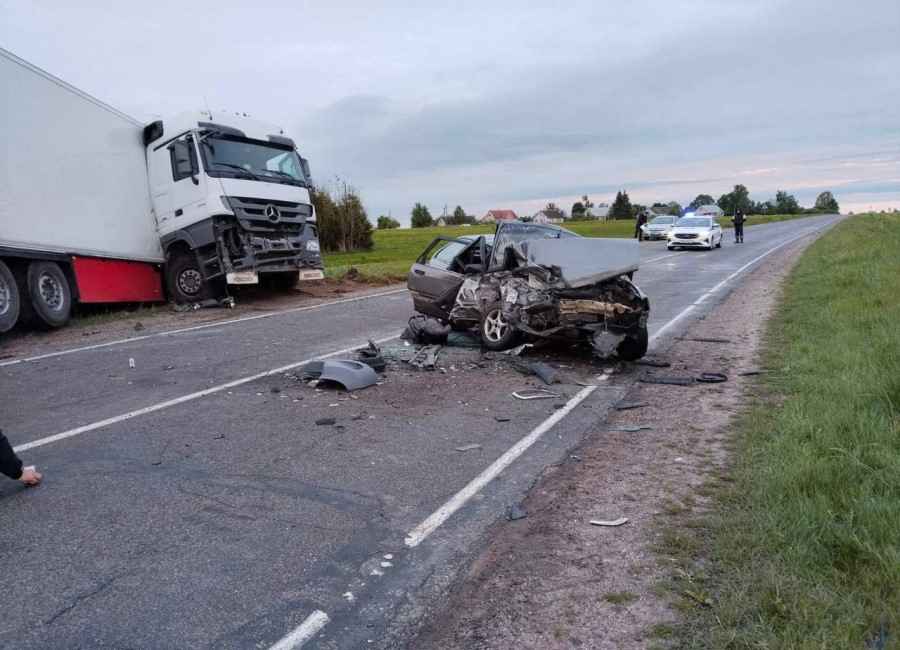 В Вороновском районе смертельное ДТП с фурой. Погиб годовалый ребенок