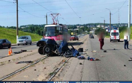 В Витебске в аварии погибла пассажирка