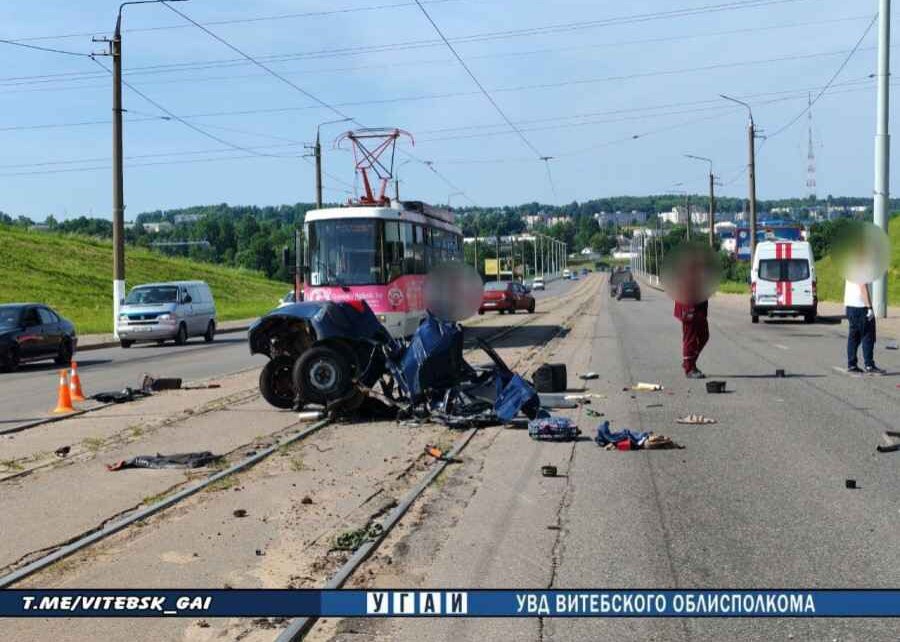 В Витебске в аварии погибла пассажирка