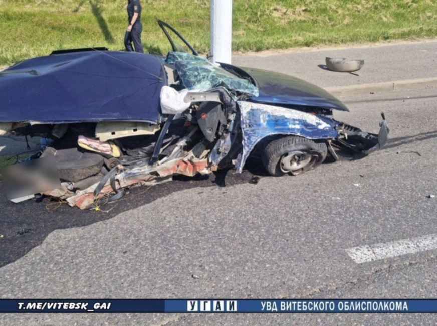 В Витебске в аварии погибла пассажирка