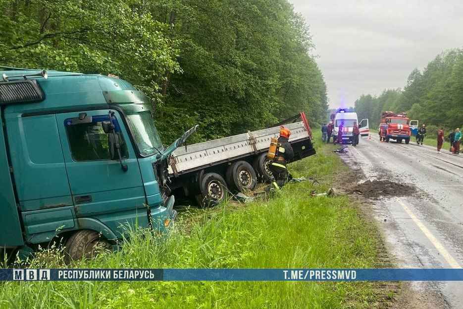 В аварии на Гомельщине трое погибших: "Рено" выехал на "встречку"