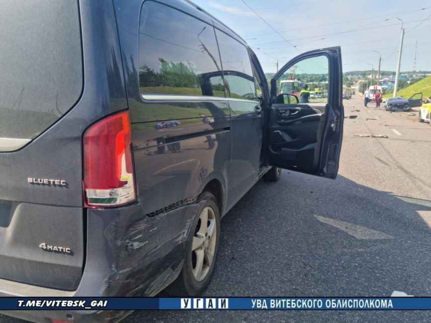 В Витебске в аварии погибла пассажирка