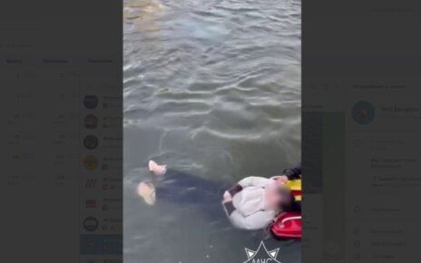 Тонущую женщину спасли в Свислочи работники МЧС