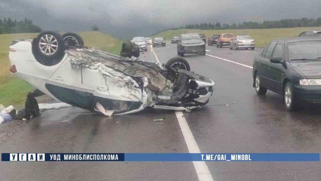 Минчанка скончалась после ДТП на дороге «Минск-Молодечно-Нарочь»