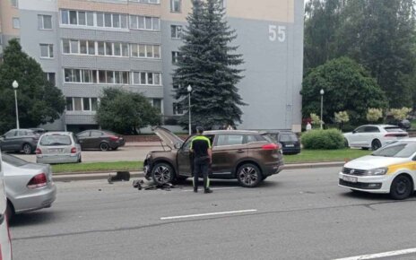 На Пушкина столкнулись «Geely» и «BYD»