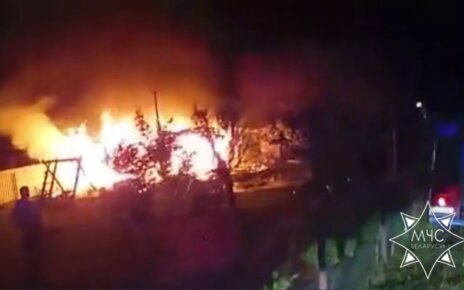 На пожаре в Пуховичском районе погибли два человека