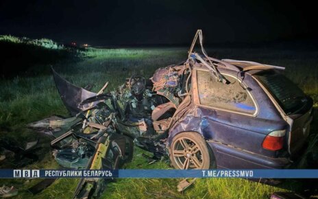 На Гомельщине BMW врезался в ЗИЛ: погибли два человека