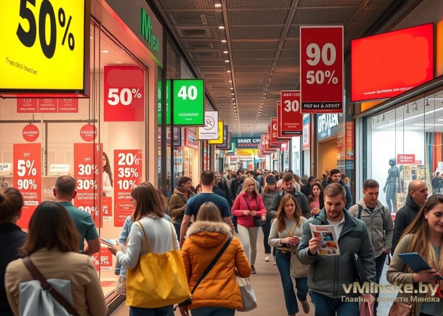 Скидки до 70 % объявили магазины Минска на 23–24 августа