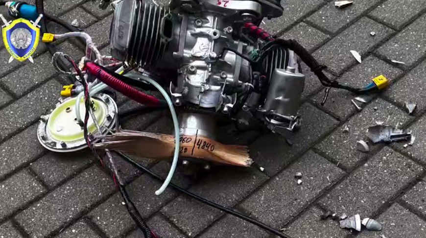 В упавшем беспилотнике в Минске было 59 кг взрывчатки