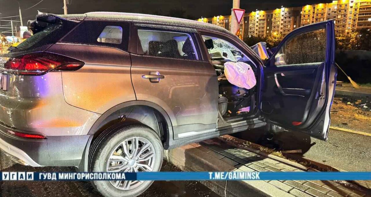 На Независимости лобовая авария со смертельным исходом