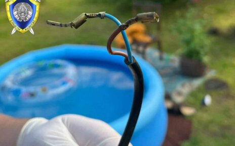 Женщина надувала бассейн и погибла от удара током в Миорском районе