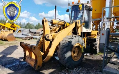 В Лепельском районе погиб водитель погрузчика