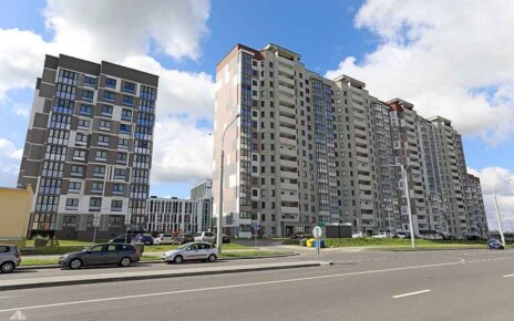 Завершаются фасадные работы третьей новостройки в Сухарево