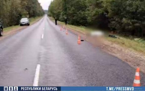 В Могилевском районе водитель насмерть сбил велосипедиста и скрылся, но был задержан