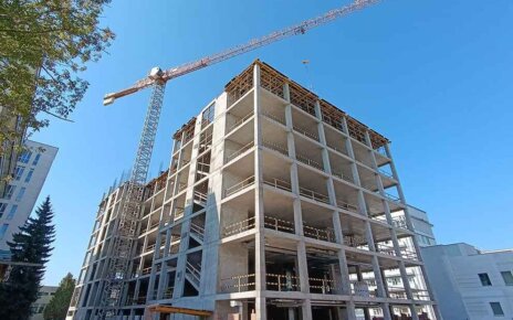 В Минске строится новый онкоцентр на проспекте Независимости