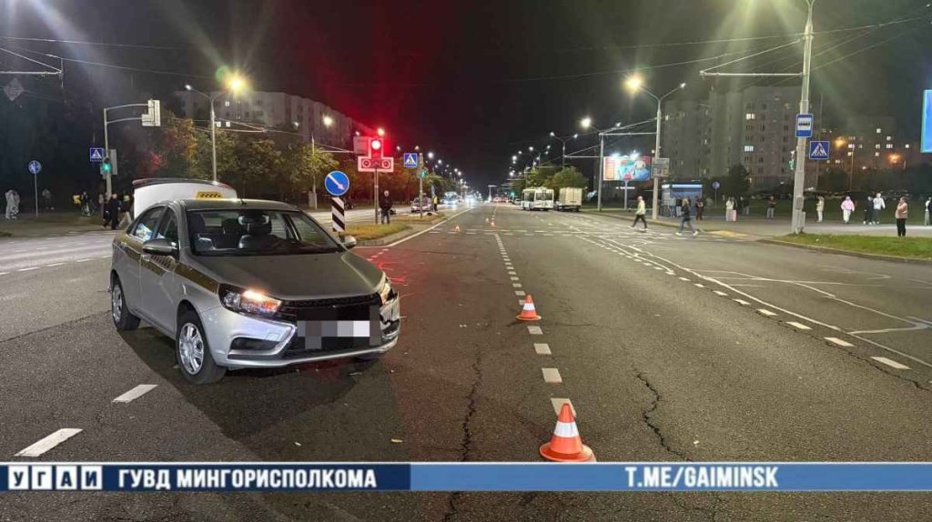 На улице Лобанка погиб байкер