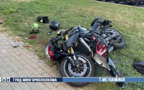 ДТП из-за отказа тормозов мотоцикла произошло на улице Люцинской