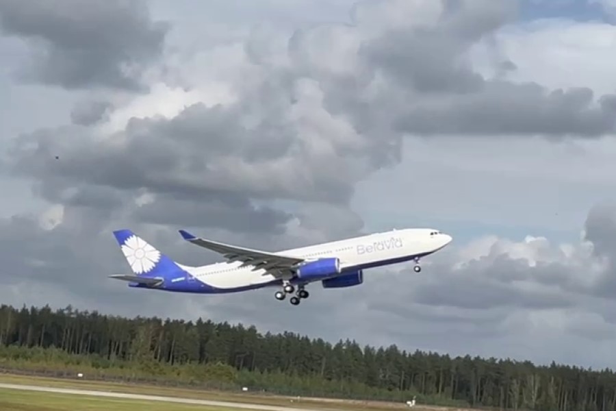 "Белавиа" тестирует еще один Airbus А330-200