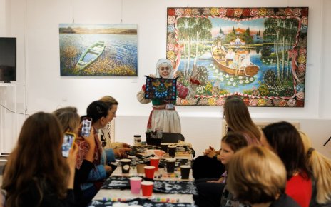 В Минске открылась выставка белорусской маляванки