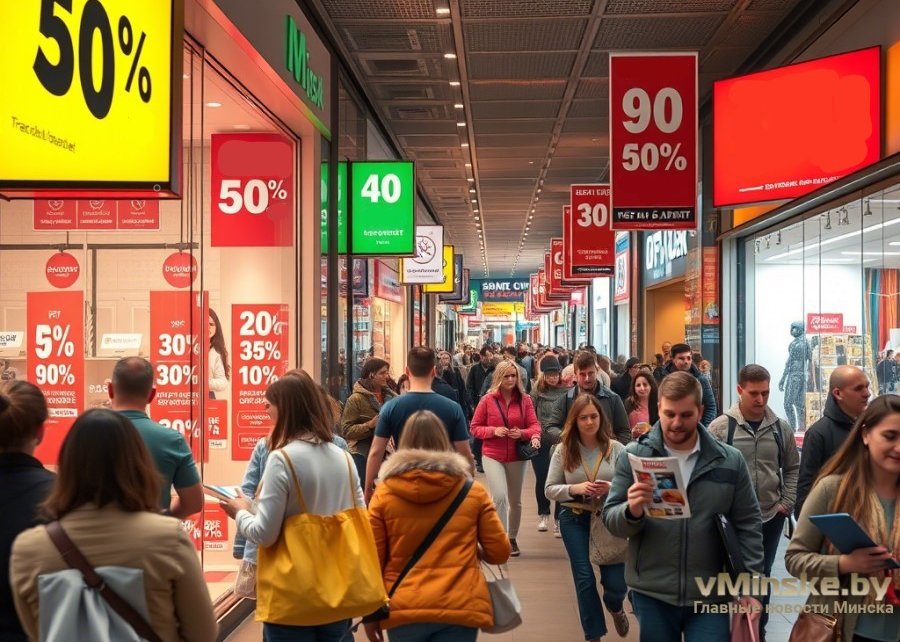 Магазины Минска объявили скидки до 70 % на ряд товаров 15–16 ноября