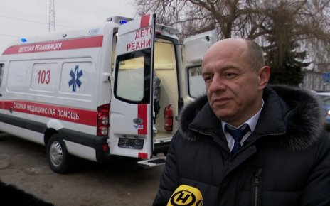 В Минске представили первый белорусский детский реанимобиль