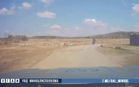 В Пристоличье задержан водитель мотоцикла без прав